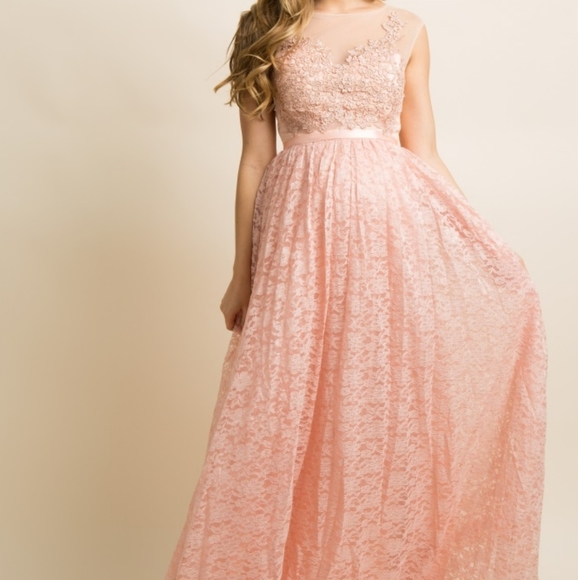 PinkBlush maternity gown - Picture 1 of 6